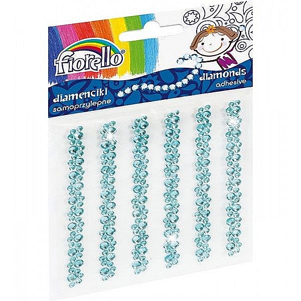 Accesorii creatie diamante autoadezive flori bleu 6 170-2402 [1]