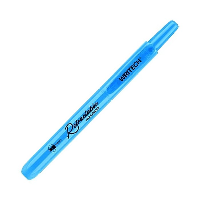 Textmarker retractabil writech pastel-albastru sky w-805s [1]