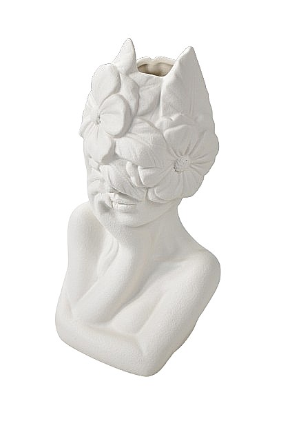 Vaza bust femeie 23cm 2630h [1]