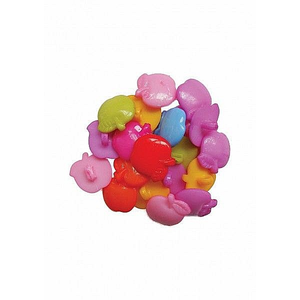 Acc creatie cnx nasturi mere 20mm div cul 20/set a642 [1]