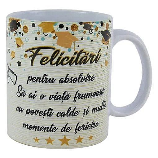 Cana ceramica felicitari pentru absolvire  2009 [1]