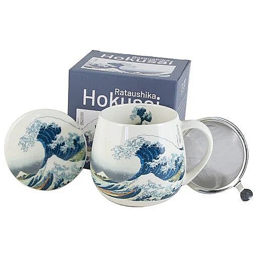 Cana portelan cu infuzor metalic si capac 430 ml the great [1]