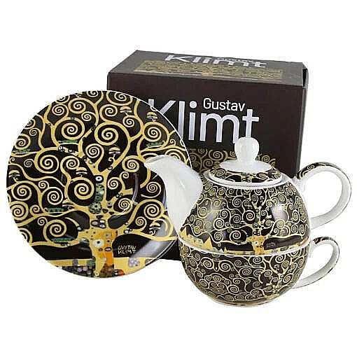 Set ceainic ceasca farfurioara si infuzor metalic 350/240cm [1]