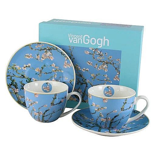 Set 2 cesti cu farfurii din portelan 270 ml almond blossom [1]
