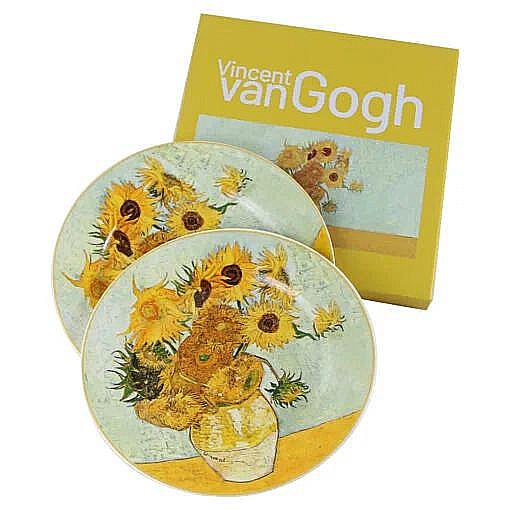 Set 2 farfurii desert 19 cm sunflowers [1]