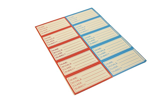 Etichete scolare 20 coli /set [2]