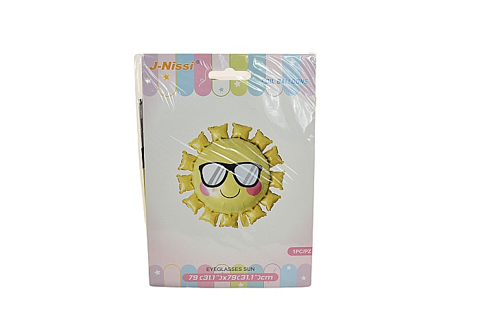 Balon folie figurina eyeglasses sun 79x79cm zzc-635 [1]