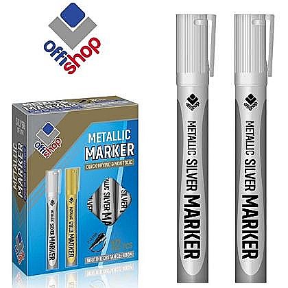 Marker permanent argintiu 2-4mm of098 [1]