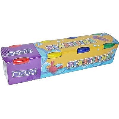 Plastilina 4 culori 100g 16792 Nebo [1]