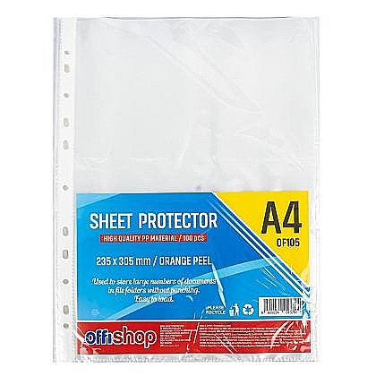 Folie protectie a4 40mic 100/set of105 [1]