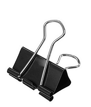 Clipsuri metalice negre 32mm 12buc/set of422 [1]