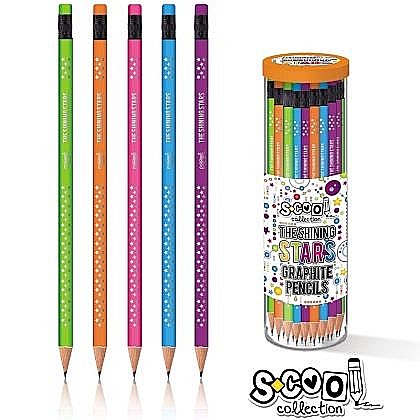 Creion Grafit Hb Radiera Shining Star S-Cool SC324 [1]