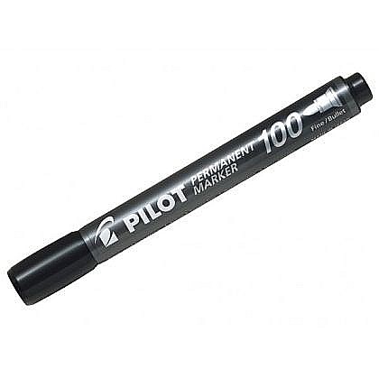 Marker permanent 100 vf rot negru pilot psca-100-b [1]