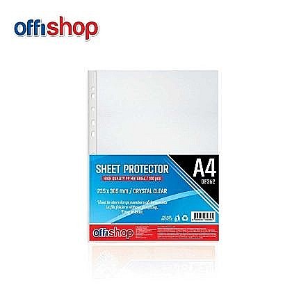 Folie protectie A4 cristal 40mic 100/set OF362 [1]