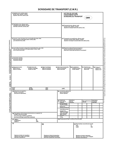 Scrisoare de transport (cmr) 3exemplare national [1]