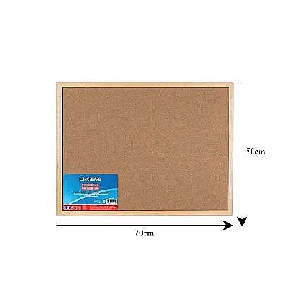 Panou pluta rama lemn 50x70cm Offishop [1]