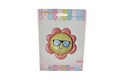 Balon folie figurina glasses sun flower 86x79cm zzc-634 [1]
