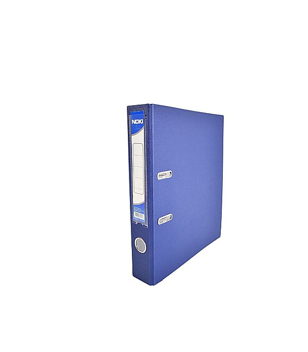 Biblioraft plastifiat, 50mm, culoare bleumarin, Noki [1]