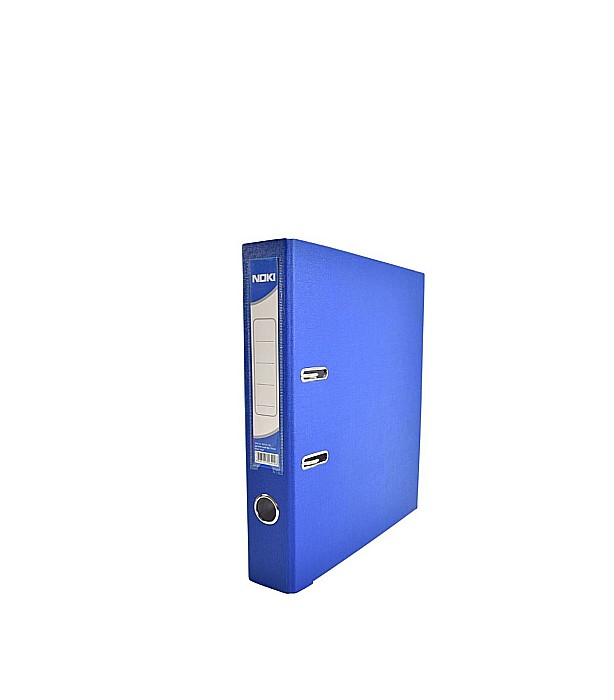 Biblioraft plastifiat, 50mm, culoare albastru, Noki [1]