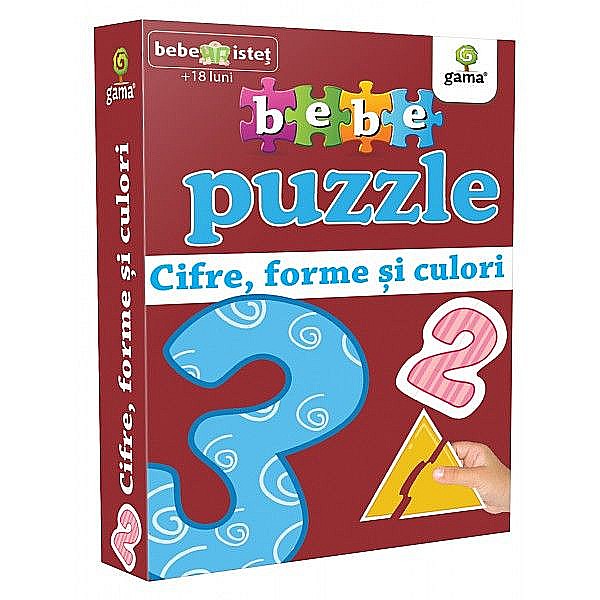 Cifre, forme si culori - Bebe puzzle [1]