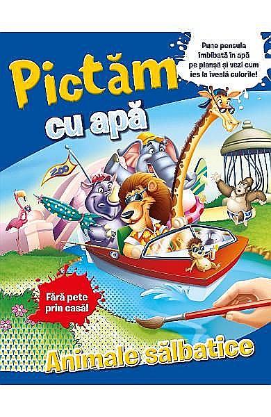 Pictăm cu apă. Animale sălbatice [1]