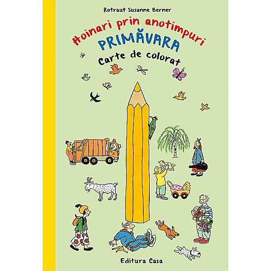 Carte de colorat – Hoinari prin anotimpuri. Primăvara – Rotraut Susanne Berner [1]