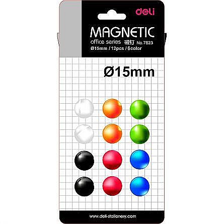 Magneti whiteboard 15mm 12buc/set deli dle7823 [1]