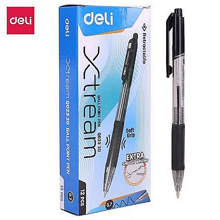 Pix cu mecanism 0.7mm xtream negru deli dleq02320 [1]