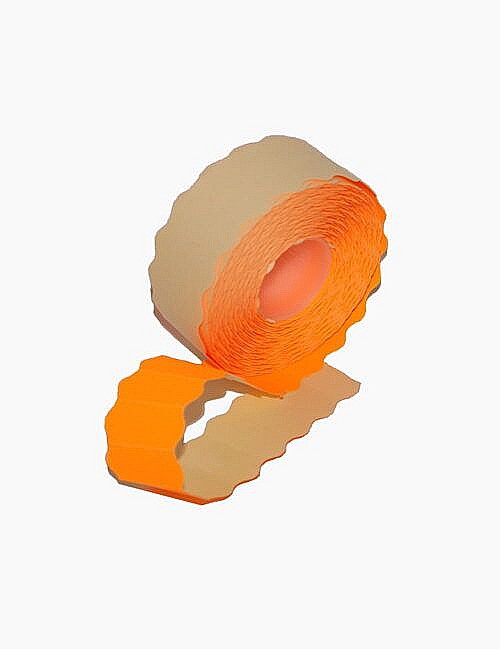 Etichete rola 26x12mm 1500/rola orange [1]