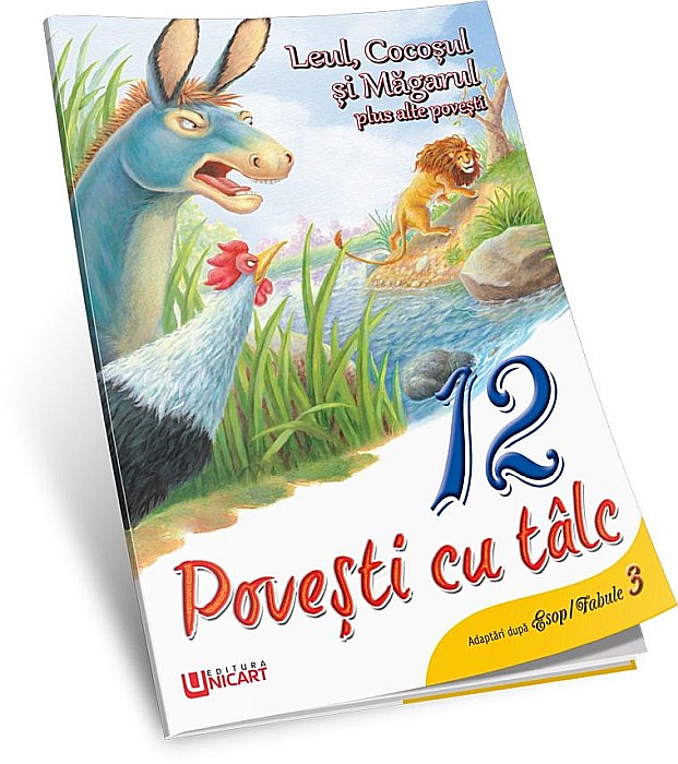12 pov – Leul, cocoșul și măgarul – Macaw Book [1]