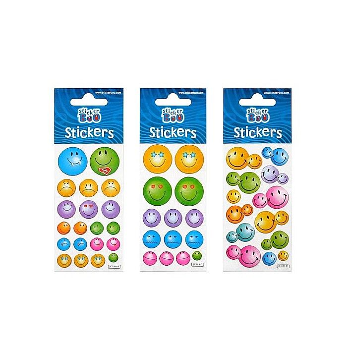 Sticker emoji ii 6.6x18cm 101526 starpak [1]
