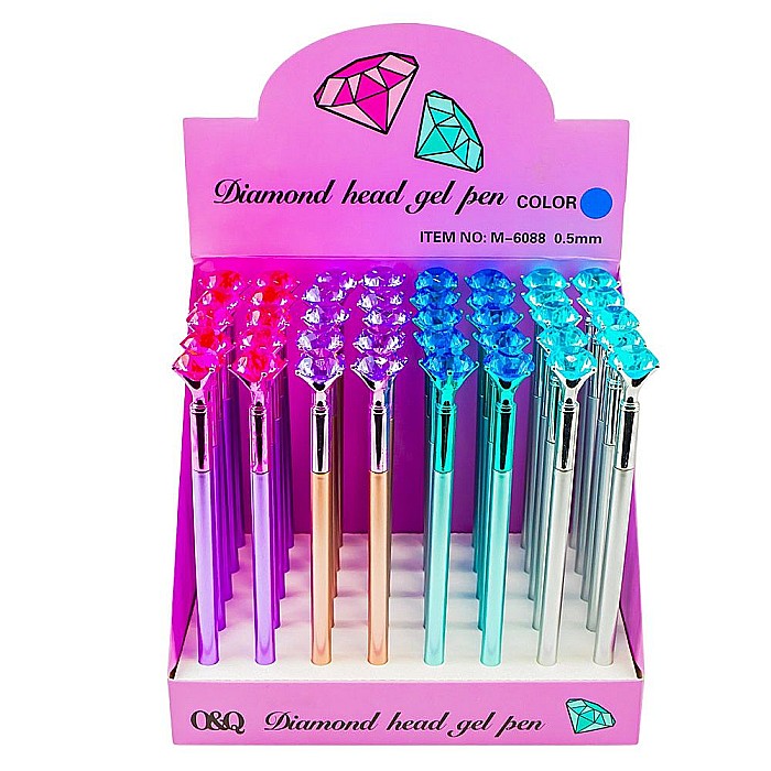 Pix cu gel 0.5 mm albastru Diamant diverse culori [1]