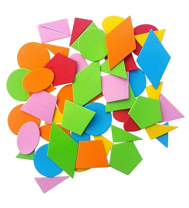 Accesorii creatie sticker buretat forme geometrice - Colorarte 3361 [1]