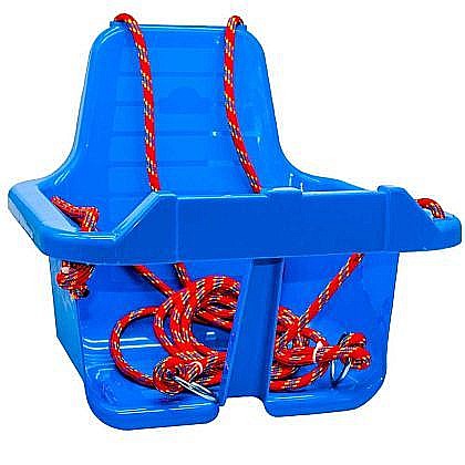 Leagan cu spatar 35x33x30 cm albastru Roben Toys [1]