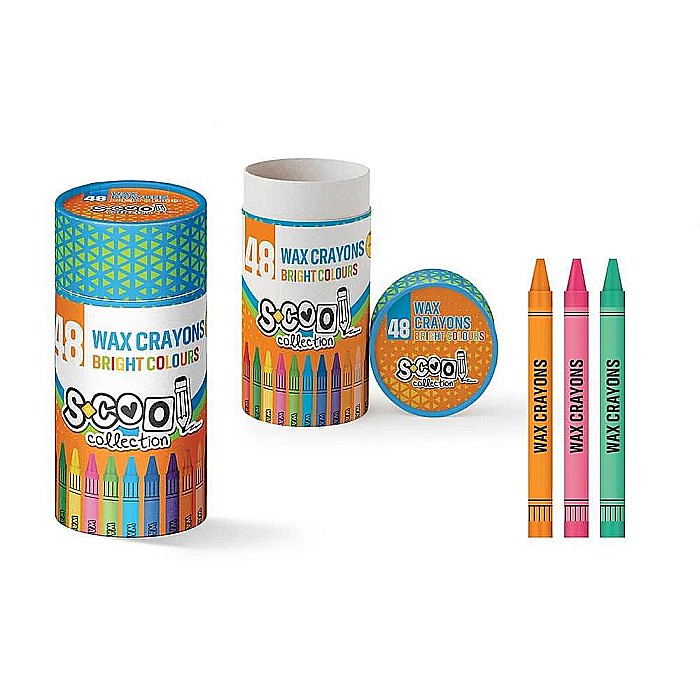Creioane Cerate 48 culori /set S-Cool [1]