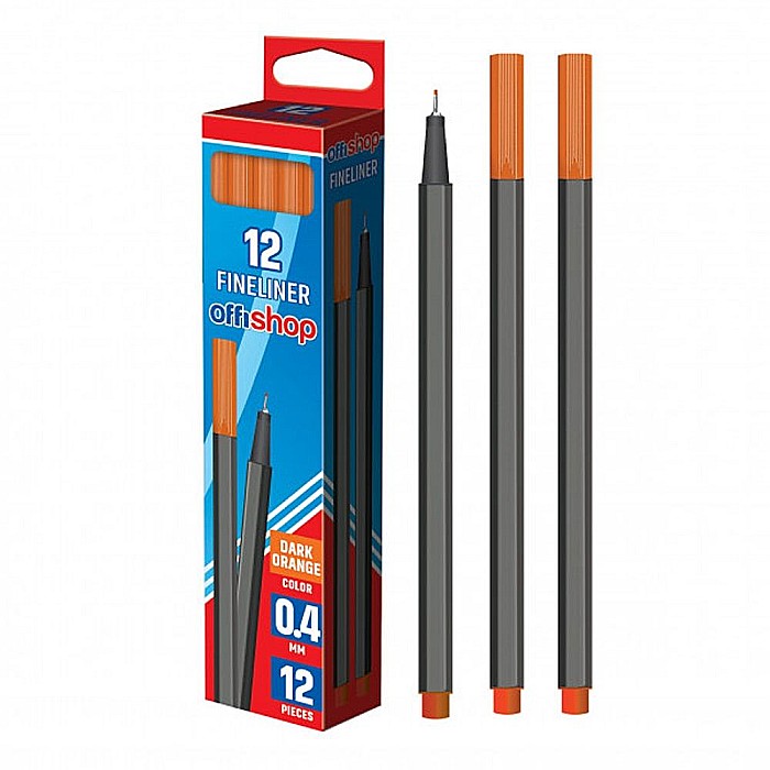 Fineliner offishop portocaliu inchis, 0.4mm of504 [1]
