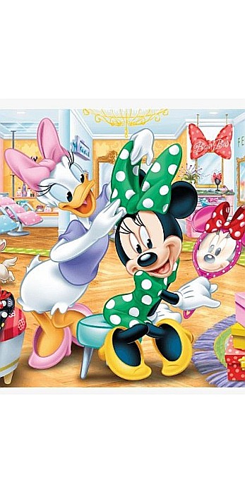 Puzzle trefl 100 minnie la salonul de infrumusatare 16387 [1]
