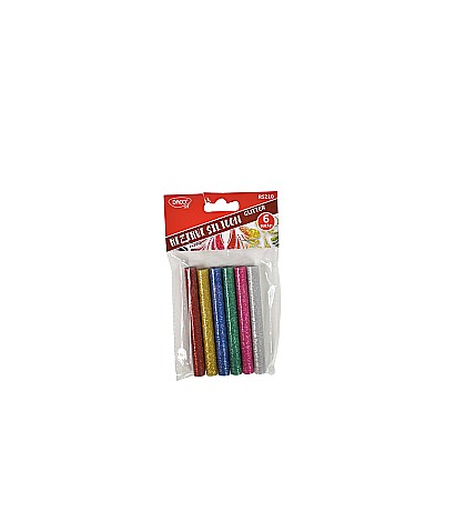 Rezerva silicon 10mm set 6 glitter rs210 daco [1]
