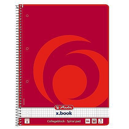 Caiet A4 160 file spirala matematica  X.Book Herlitz [1]