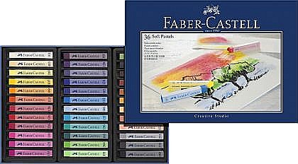 Creioane Pastel Soft, 36 Culori, Faber-Castell, FC128336 [1]