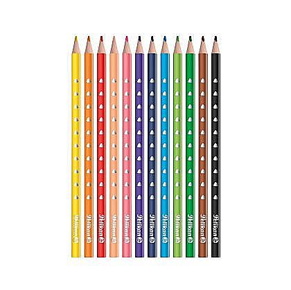 Creioane Color lacuite Silverino set 12 culori Pelikan [1]