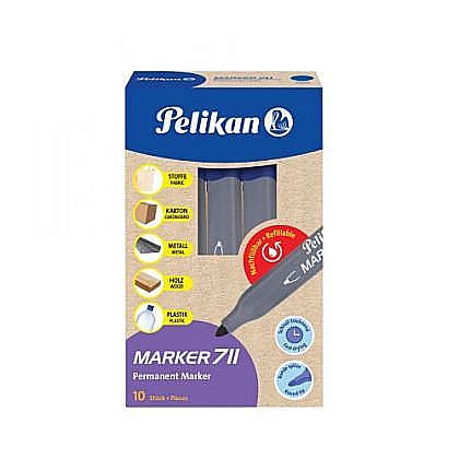 Marker permanent 711 albastru 817905 [1]