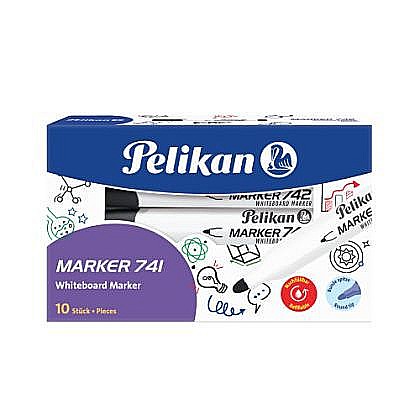 Marker whiteboard 741 negru Pelikan [1]