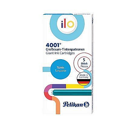 Patroane cerneala 4001 ilo turcoaz dimen mare set 5 -301503 [1]