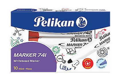 Marker whiteboard 741 rosu 817998 [1]