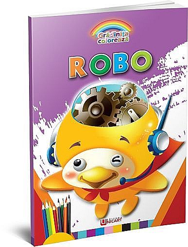 Carte de colorat Robo [1]