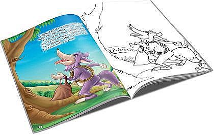 Carte de colorat Vulpoiul cel șiret – Macaw Book [1]