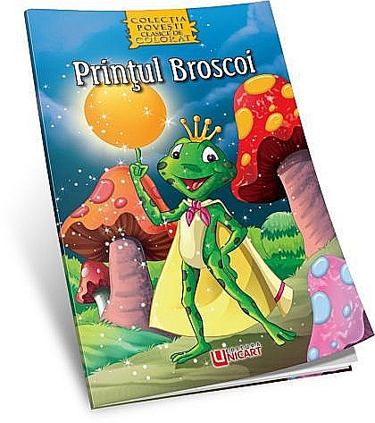 Carte de colorat Prințul broscoi – Macaw Book [1]