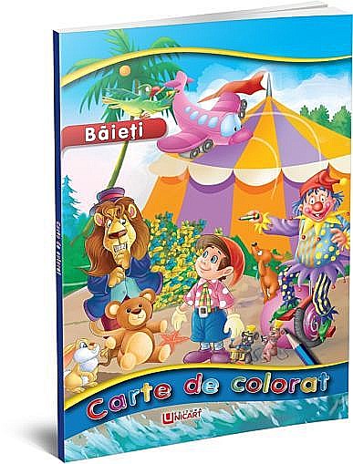 Carte de colorat băieți [1]