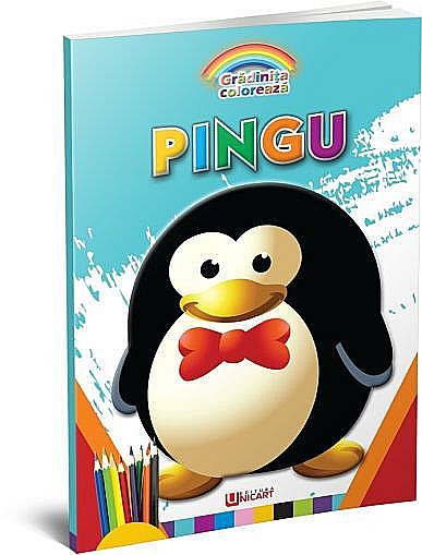 Carte de colorat Pingu [1]